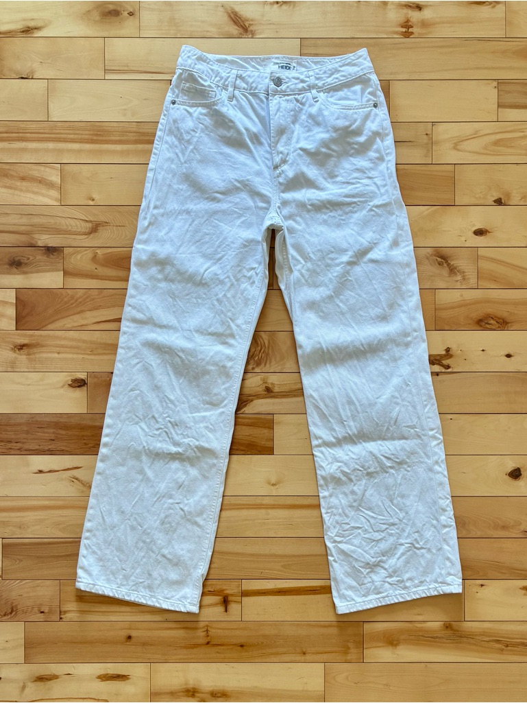 Dynamite White Heidi High-Rise Jeans